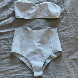 Light blue two piece swimsuit - my absolute fav